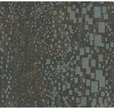 Candice Olson Gilded Confetti Charcoal Wallpaper