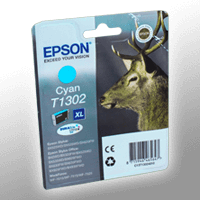 Epson Tinte C13T130240 cyan T1302