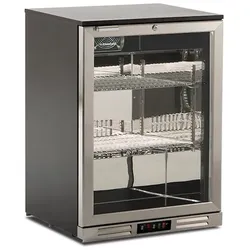 KLIMAITALIA Statischer Kühler unter der Arbeitsfläche. Edelst.-Türrahmen & Frontkühlergrill. Thermo digital. T° 0°C/+10°C. Mod. S85XH