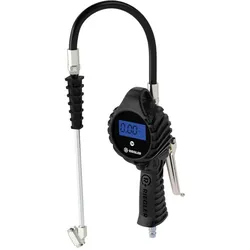 Riegler, Druckluftaufsatz, Digitaler Handreifenfüllmesser TS, Mano Ø 80 mm, 0-12 bar