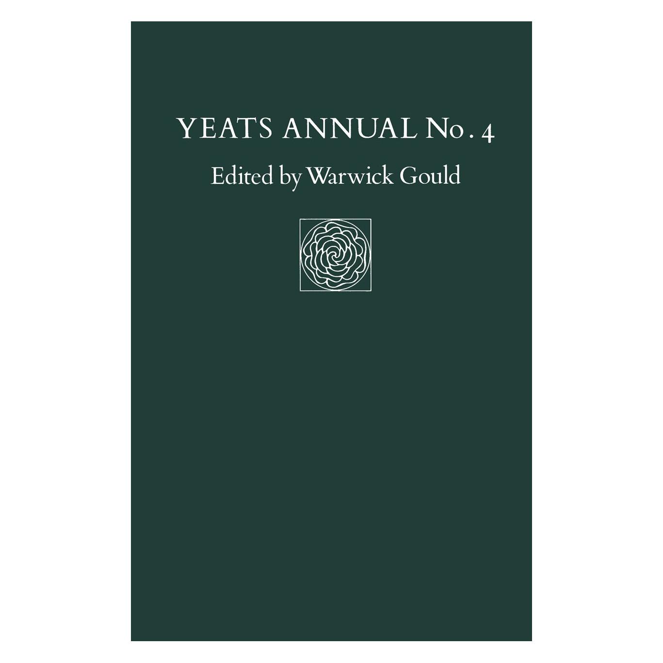 Palgrave Macmillan Uk Yeats Annual No 4 (Englisch, Hardcover, Warwick Gould) (9780333353325)