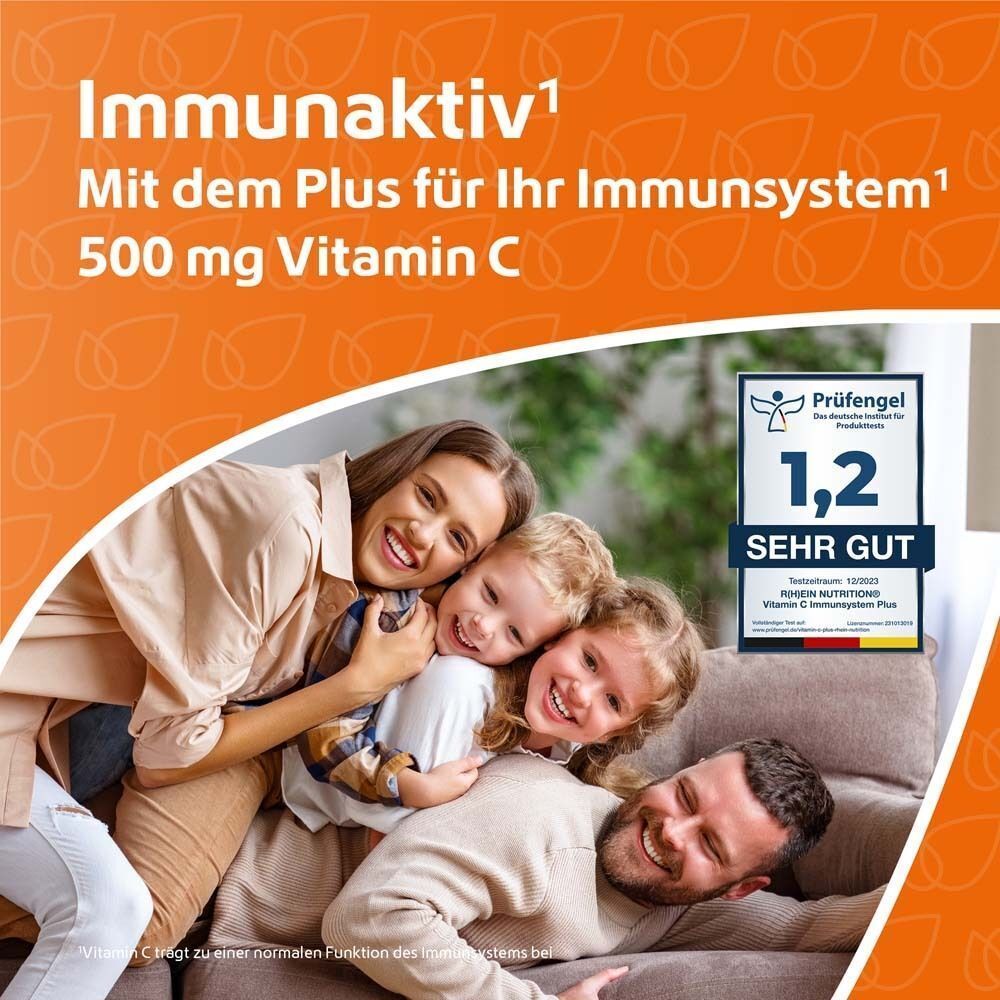 Rhein Nutrition Vitamin C Immunsystem Plus Kapseln x3 3x120 St