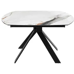 Akante Esstisch mit Auszug Milazzo 120/180 x 90 cm Keramik Fiorentino 120