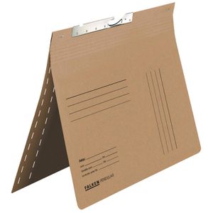 Falken Pendelhefter 15033600, A4, natronbraun, kaufmännische Heftung, 230 g/m² Karton, 50 Stück