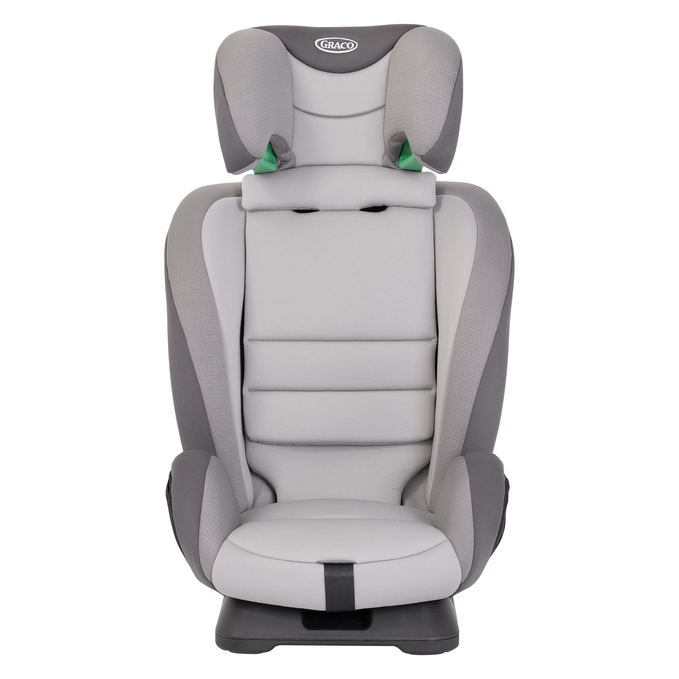 Graco FlexiGrow R129 Harnas Booster mit Seitenaufprallschutz und verstellbarer Breite (Kindersitz) (GC2303AAQTZ000)
