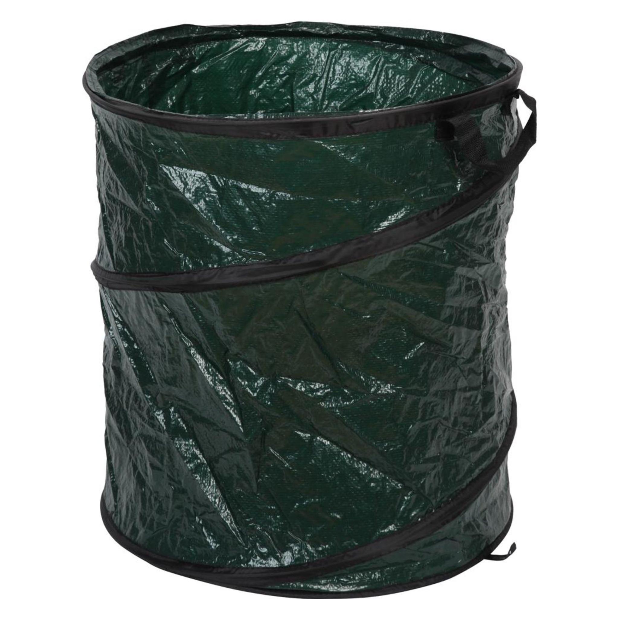 Magni Gartenabfallsack Pop-up 120 Liter, Höhe 60 cm, Ø 50 cm, Springsack, Gartensack, Garten Bag, Laubsack (120 l) (4047883011569)