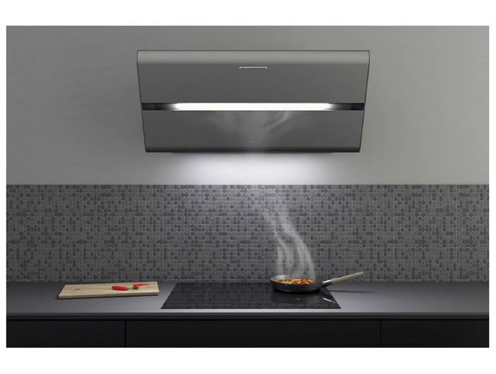 Wesco BKH 90 ST Dunstabzug Grau Umluft