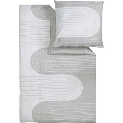 Bettwäsche S.OLIVER "s.Oliver Satinbettwäsche", beige (natur), B/L: 135cm x 200cm, 1 Stk., 1 Stk., Mako-Satin, B/L: 80cm x 80cm, 2, Mako-Satin, Obermaterial: 100% Baumwolle, Bettwäsche, Bettwäsche, in leichten Naturtönen