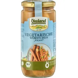 Ökoland Vegetarische Würstchen pikant bio (5St)