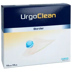 Urgoclean Border 10x10 Cm Wundauflage 10 St