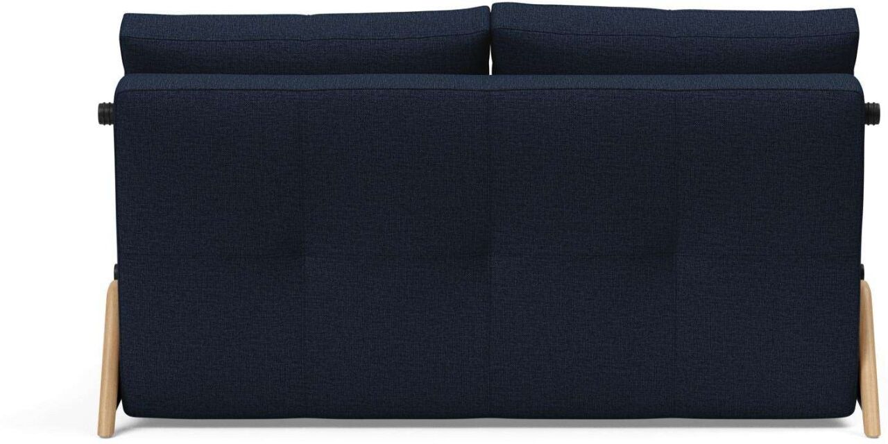 Schlafsofa INNOVATION LIVING ™ "Cubed Klappsofa, hochwertige Schlaffunktion, Design und extra Komfort", blau, B:148cm H:79cm T:98cm, Sofas, Schlafsofa, Frontauszug, sehr platzsparend, abgewinkelt Sitzen, waagerecht liegen