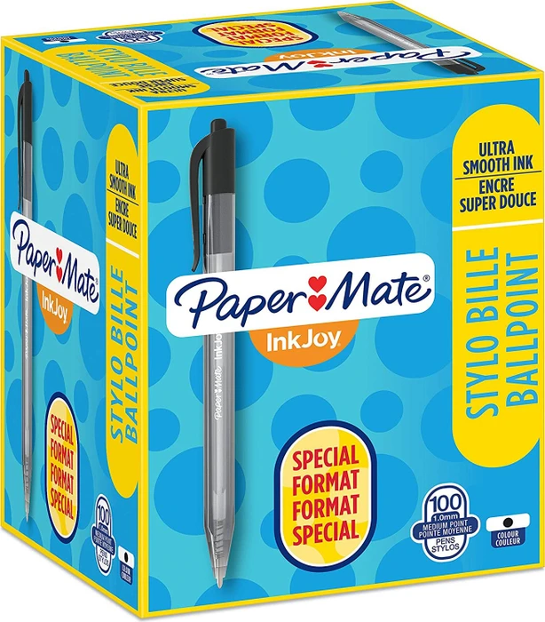 Paper Mate Kugelschreiber InkJoy 100 RT 80+20 Vorteils. Schw