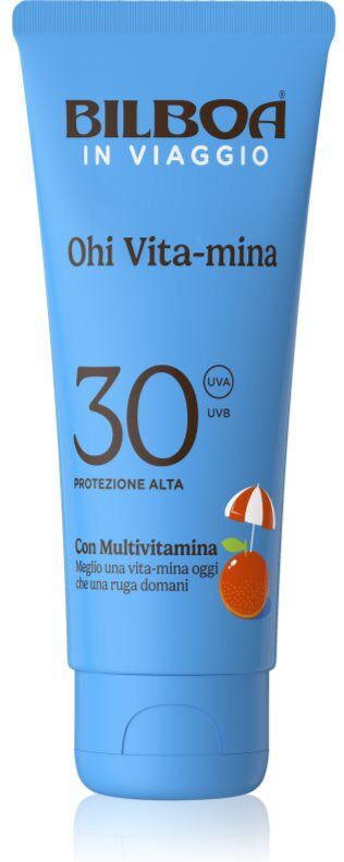 Bilboa Ohi Vitamina Travel crème solaire aux vitamines SPF 30 75 ml