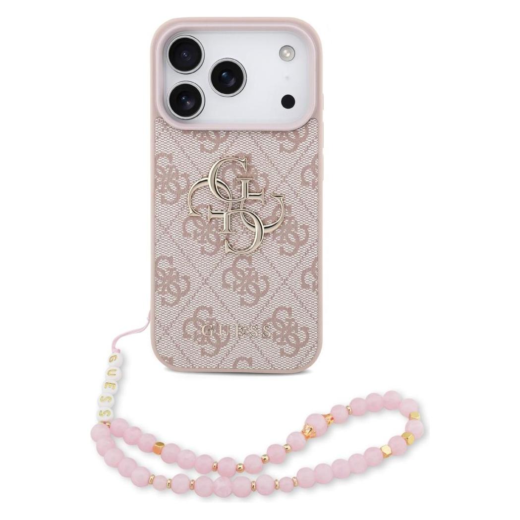 Guess Hardcase 4G Classic Logo mit Riemen (Apple iPhone 17 Pro Max) (GUHCP17XP4GMGSP)