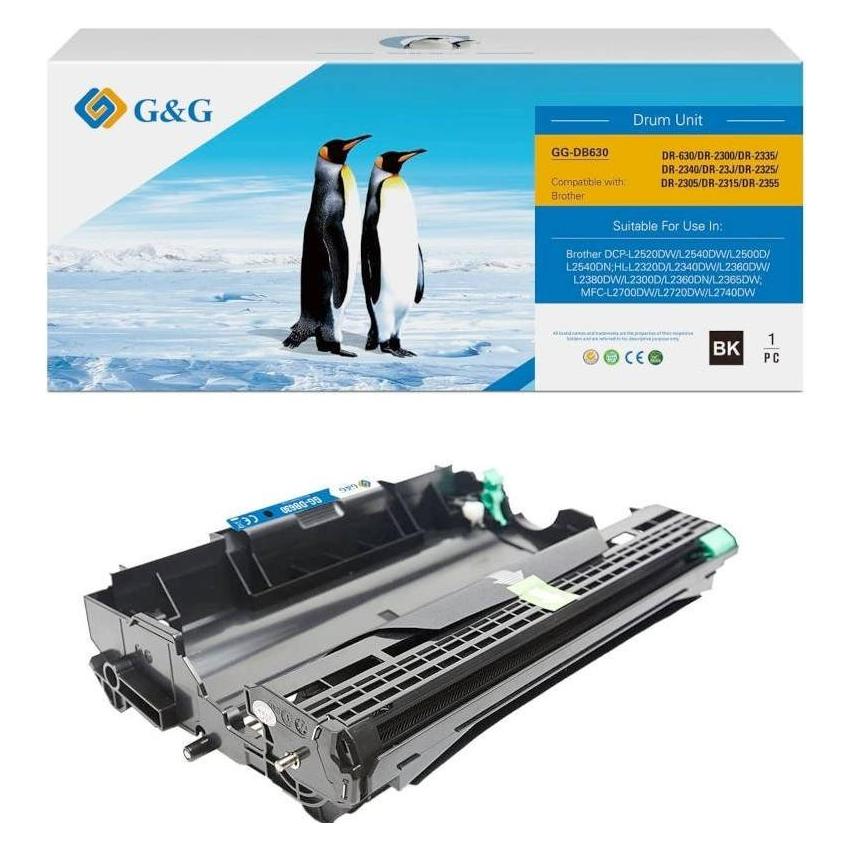 G&G DRUM BR DR2300/DR630/DR2335 DR2340/DR23J/DR2325 12000 PAG (BK) (8DB630-KGG)