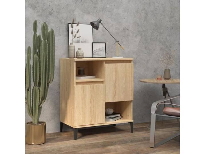 Buffet Chêne sonoma 60x35x70 cm Bois d'ingénierie 821151