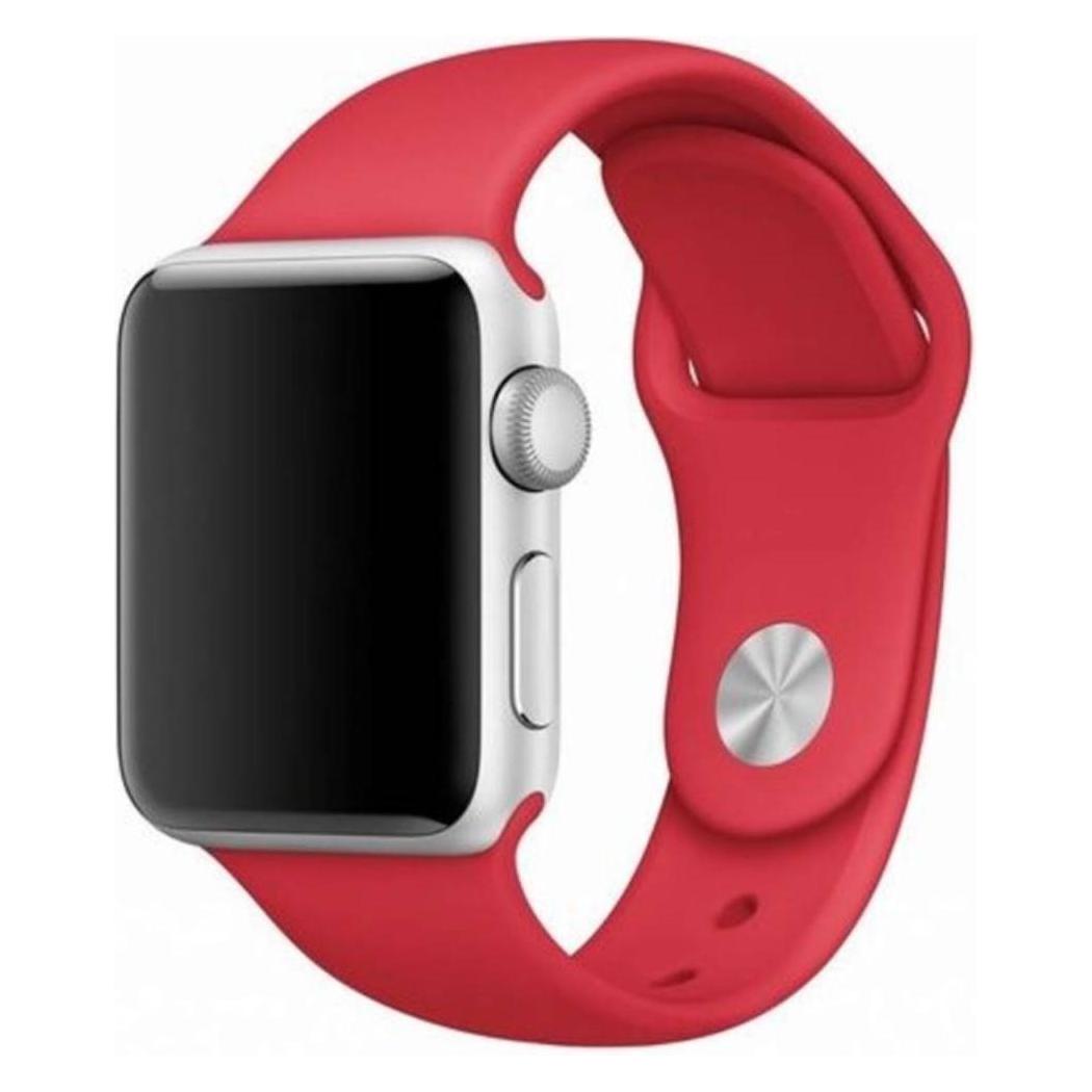 Devia Sportarmband Rot 384041mm (38 mm, 40 mm, 41 mm, Silikon) (102010472079)