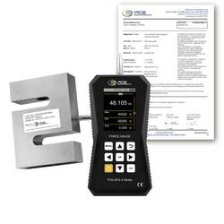 PCE Instruments Kraftmessgerät PCE-DFG 50K X-ICA inkl. ISO-Zertifikat 50kN 7.200Hz Genau ±0,05 %F.S. Speicher IP52
