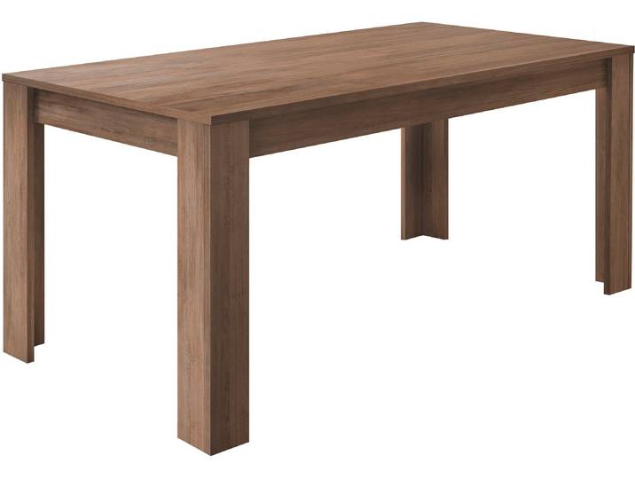Esstisch HOME AFFAIRE Rimini , braun (mercure nb holzstrukur, mercure nb holzstrukur, mercure nb holzstrukur), H:79cm, Tische, Esstisch, Breite 180 cm