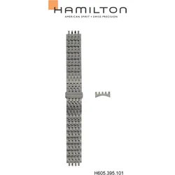 Hamilton - Valiant Band-set Edelstahl H695.395.101 - silber