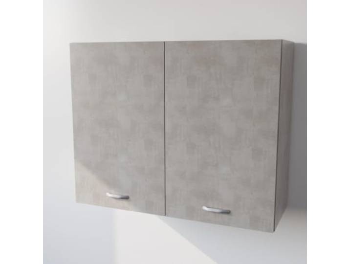 Calandrelli Hängeschrank Küche H 90 B 90 T 33 cm Beton 2 Türen