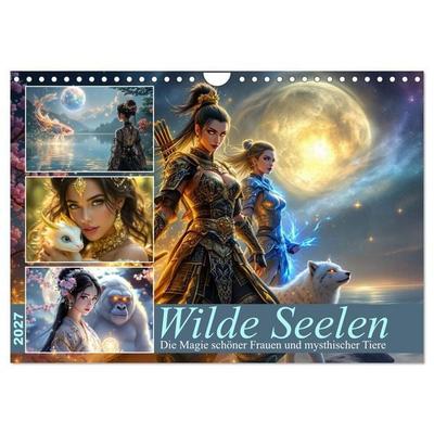 Wilde Seelen (Wandkalender 2027 DIN A4 quer), CALVENDO Monatskalender