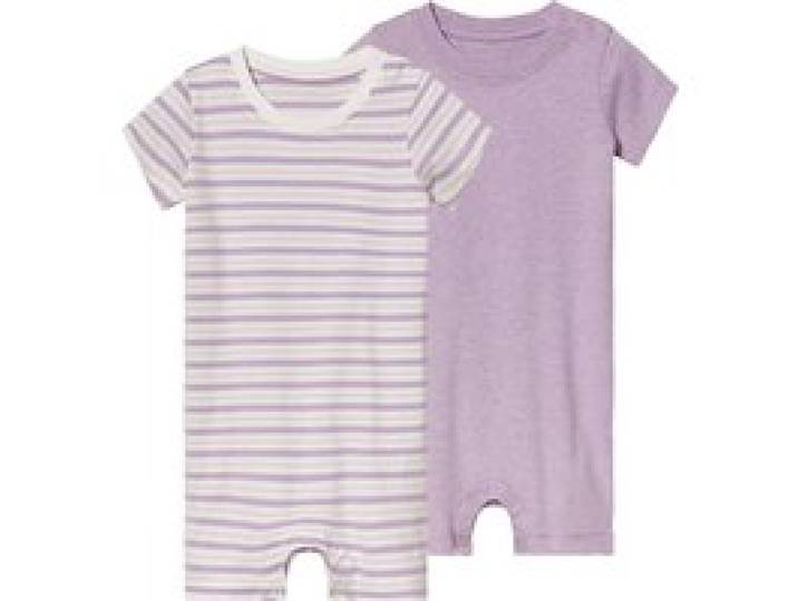 LUPILU® Lot de 2 pyjamas bébé (lilas)
