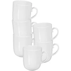 Seltmann, Tasse, Rondo/Liane Henkelbecher (270 ml, 6x)