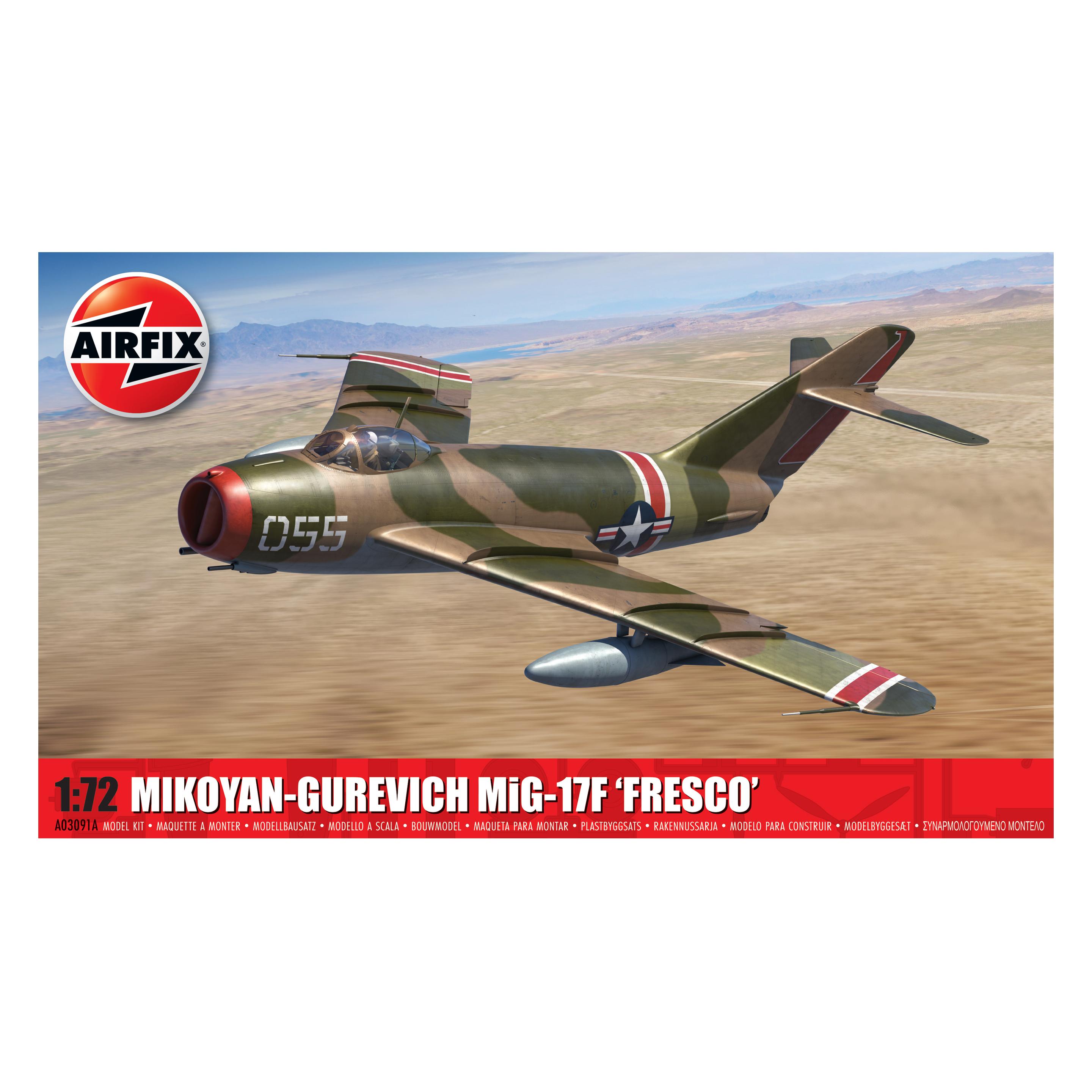 Airfix Mikoyan-Gurevich MiG-17F Fresco (A03091A)