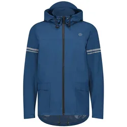 Agu, Unisex, Velojacke, Impermeabile Originale Essenziale (M), Blau, M