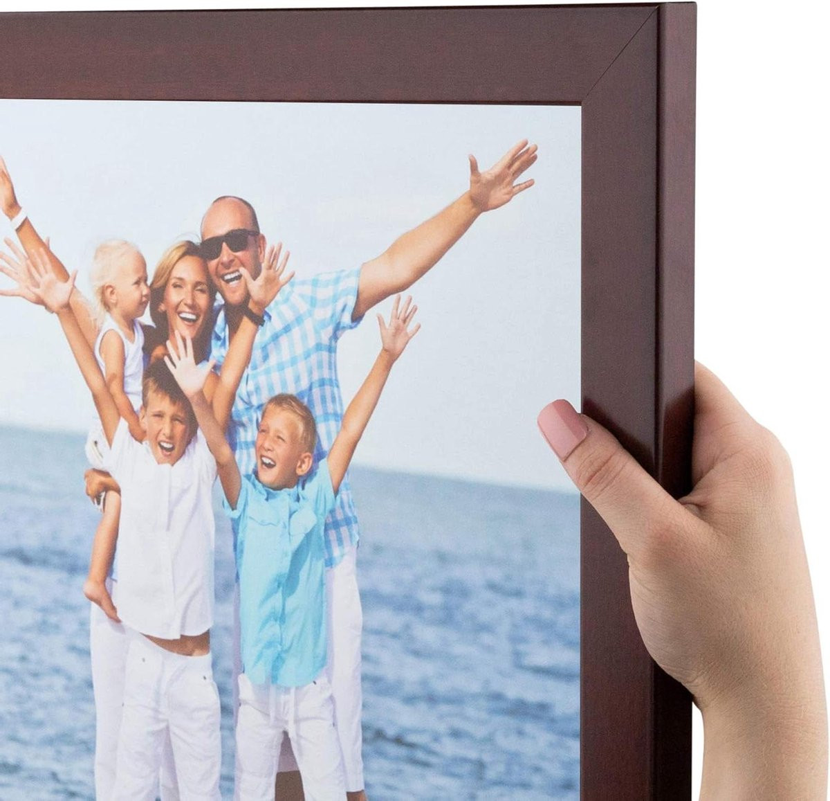 Decoratieve fotolijst van MDF in kersenhoutstijl, 13x19 inch