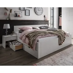 MassivHolz »Vita« Bett weiß ohne Schubkästen / 100x200 cm / weiss
