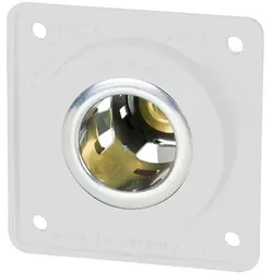 Berker Power Steckdose 12 V  mit Flachsteckeranschluss polarweiß