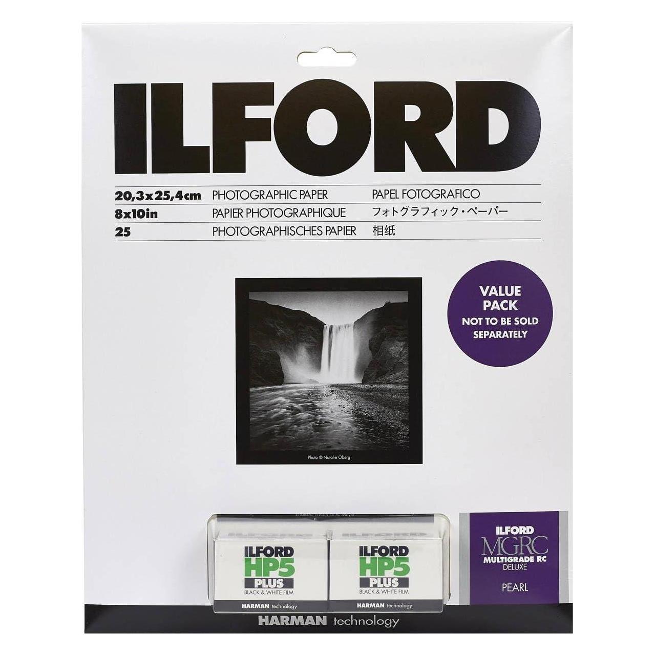 Ilford MULTIGRADE RC DELUXE - Pearl Value Pack (25 Stk.) (4110100673)
