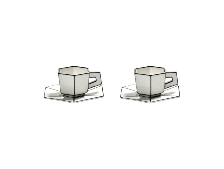 Serax - Tasse à espresso Carte Blanche - Blanc - Porcelaine - Designer Annebet Philps