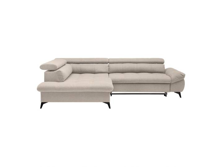 Ecksofa ALBERTO Chenille Beige