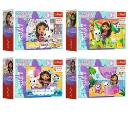 Trefl: Gabis Puppenhaus Minimaxi-Puzzle – 20-teilig, verschiedene Ausführungen
