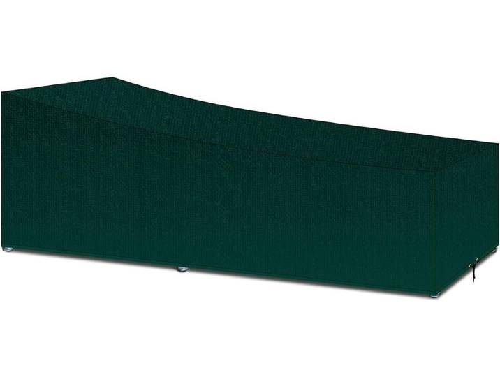 PATIO PLUS Sonnenliegen Abdeckung wasserdicht PE-Gewebe 220x80x35/55 cm Grün