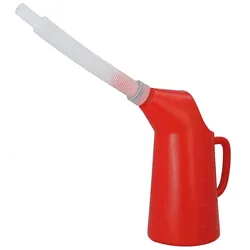 Messbecher aus Polyethylen 2000 ml mit flexiblem Auslauf