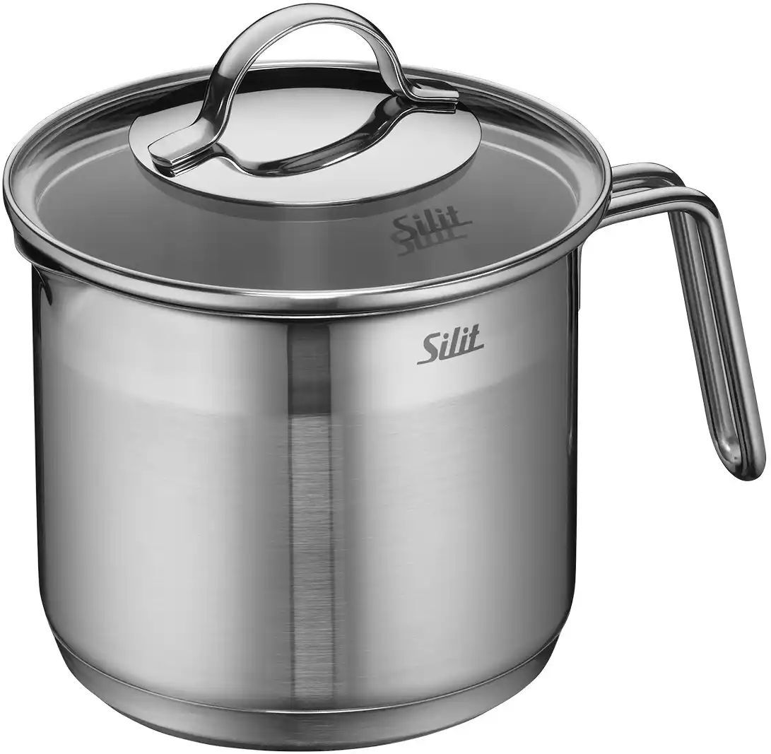 Silit Milchtopf  Achat ¦ Edelstahl ¦ Maße (cm): H: 20  Ø: 14