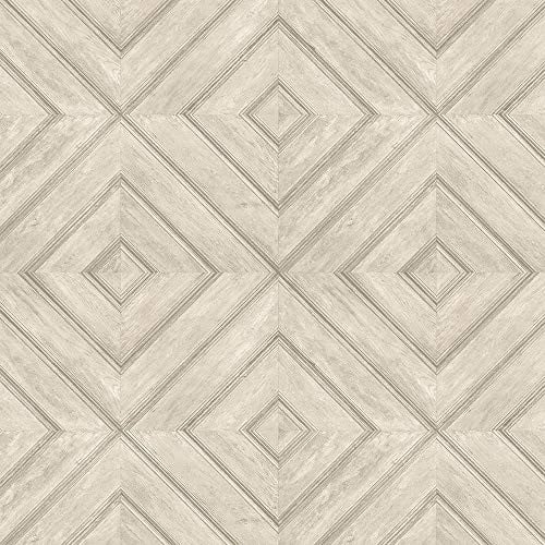 Norwall Homestyle Galerie Behang met Natuurlijk Houten Tegel Effect in Beige