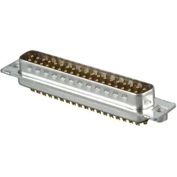 D-SUB ST 37 CGK - D-SUB-Stecker,37-polig, Lötkelch,gedr. Kontakte