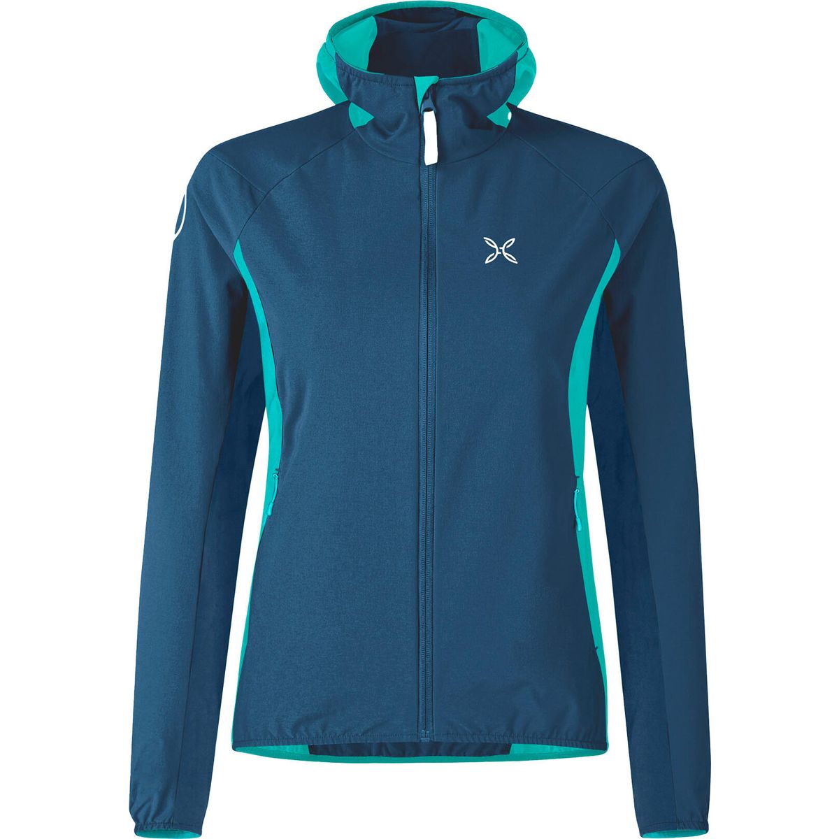 Montura Flash Sky Jacket Woman deep blue/care blue (8728) XS MJAR11W-TS358-8728-XS