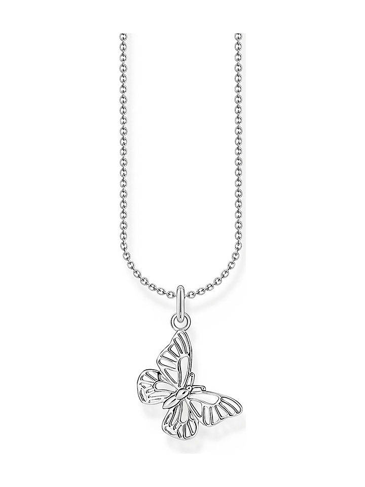 Thomas Sabo Silber-Halskette mit Anhänger - (L)45 cm - onesize
