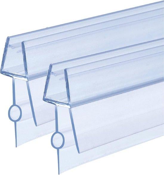 Waterdichte Doucheafdichting voor Douchecabines en Badkuipen, 2 x 100 cm, Dikte: 4/5/6 mm