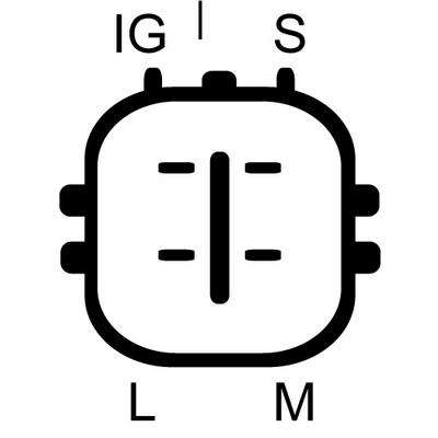 LUCAS Generator LRA02316 für TOYOTA