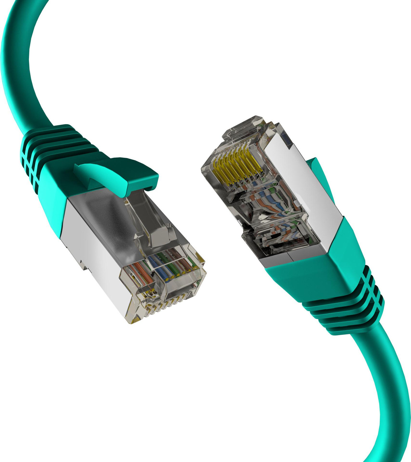 EFB Cat8.1 RJ45 Patchkabel S/FTP Grün 1m