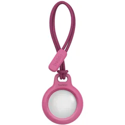 Belkin AirTag Anhänger mit Schlaufe, Tracker Zubehör, Pink