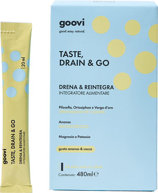 Goovi Taste Drain&Go Ananas & Cocco 24 Stick