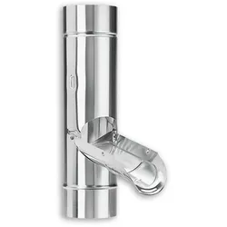Regenwasserklappe Grömo, Zink, verschiedene Größen (Ausführung: Ø 87mm)